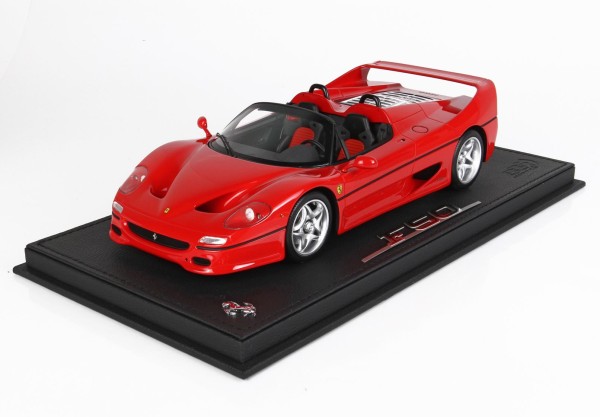 BBR Ferrari F50 Coupe 1995 Spider Version Rosso Limited Edition 349 1/18
