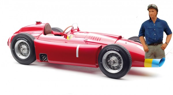 CMC Ferrari D50, Long Nose, 1956 GP Deutschland #1 Fangio mit Figur