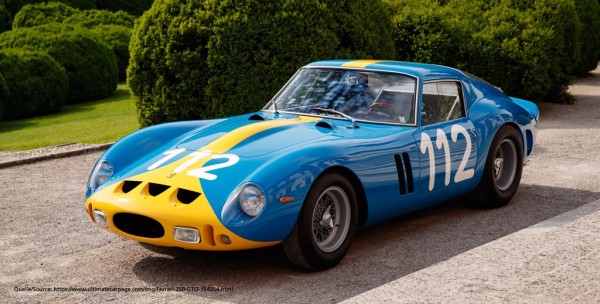 CMC Ferrari 250 GTO, LHD, #3445 2nd place (IC)Targa Florio 1964, Norinder,Troiberg, #112 Limited Edi