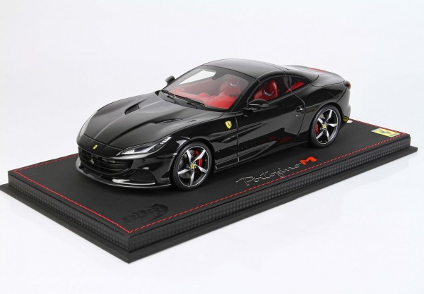 BBR Ferrari Portofino M Spider geschlossen New Black Daytona Limited Edition 1/18