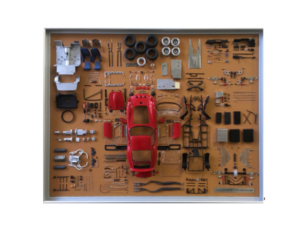 CMC Model Art, CMC Ferrari 250 GTO Bauteile-Display Limitierte Edition 200 Stück